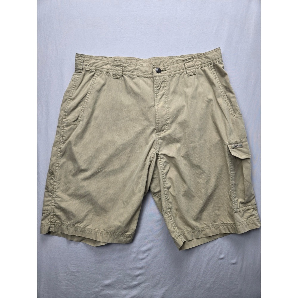 ExOfficio Mens Cargo Shorts Size‎ 32 Tan Utility Outdoor Hiking Casual